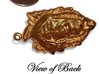 Native American Brass Stamping One Top Loop -Made in USA