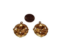 Calla Lily Brass Charm
