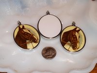 NOS Horse Head Pendant- West Germany