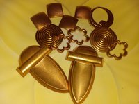 Unique Freeform Vintage Brass Findings Made in USA Lot