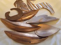 Unique Freeform Vintage Brass Findings Made in USA Lot