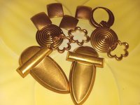 Unique Freeform Vintage Brass Findings Made in USA Lot