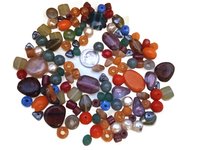 Assortment of Vintage Glass Beads
