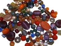 Assortment of Vintage Glass Beads