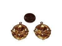Solid Brass Calla Lily Flower Stamping Charms USA