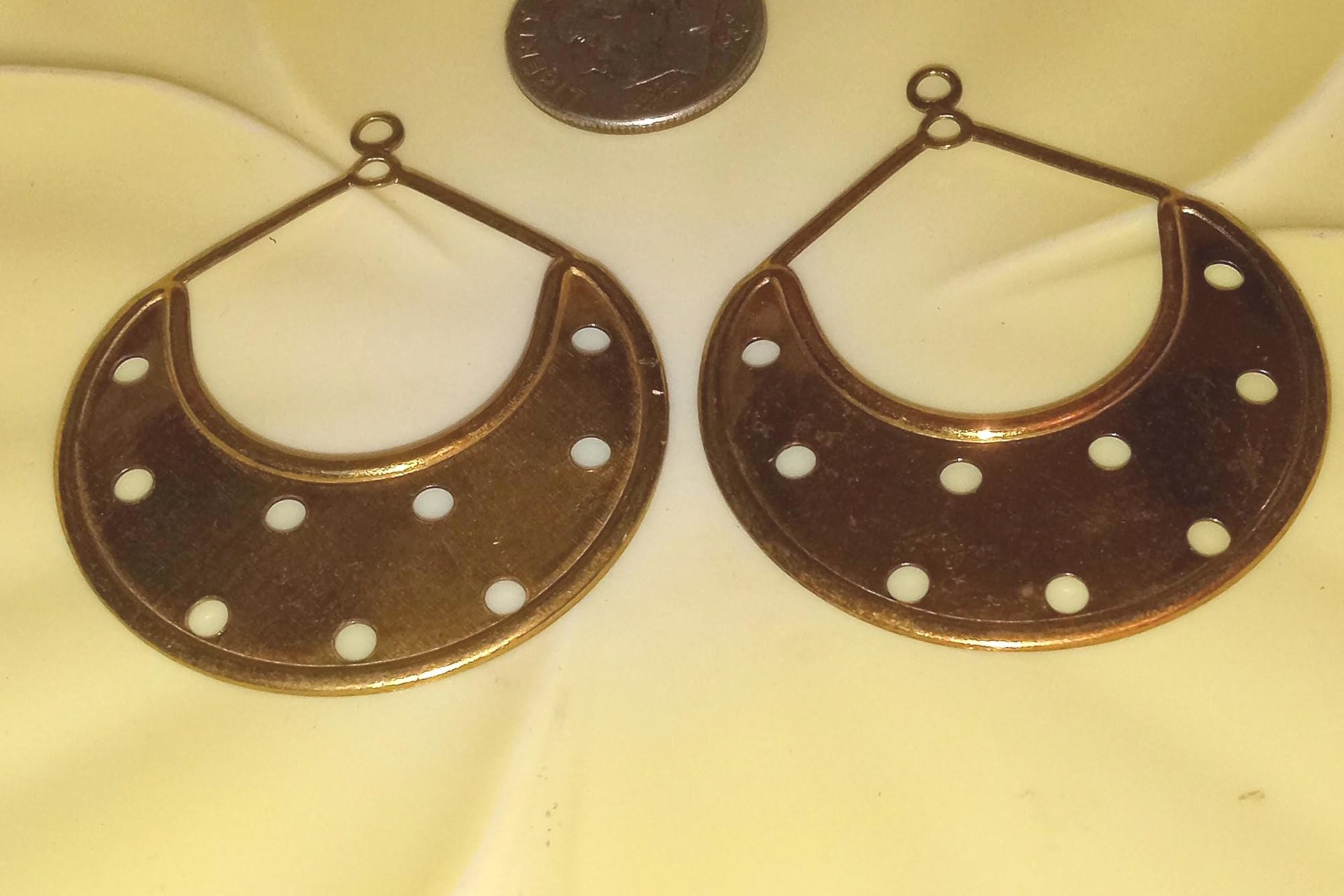 Brass Earring Findings