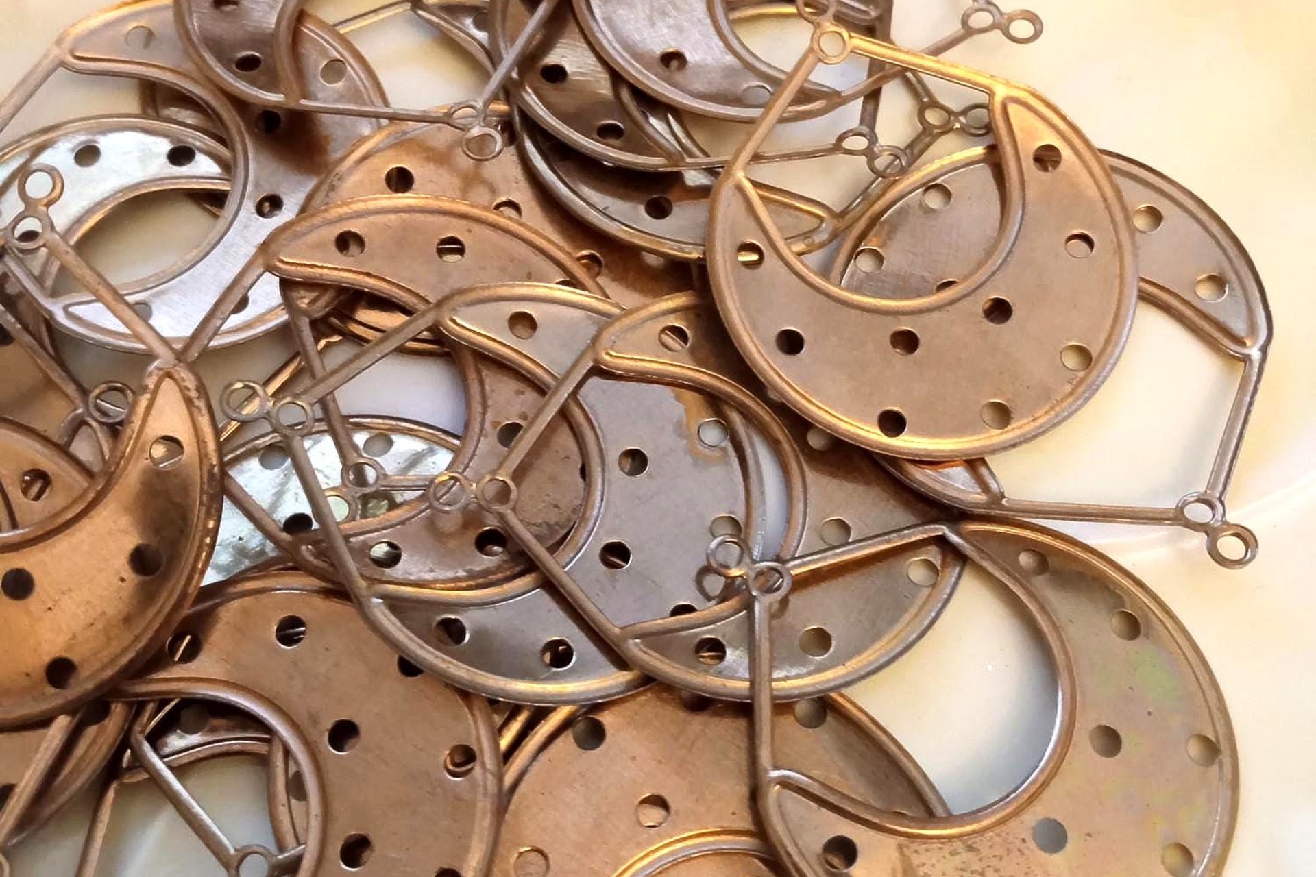 Brass Earring Findings
