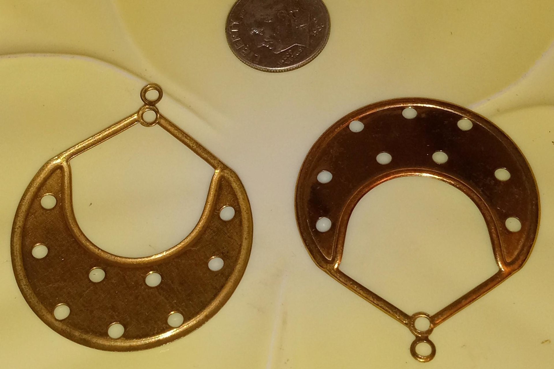 Brass Earring Findings