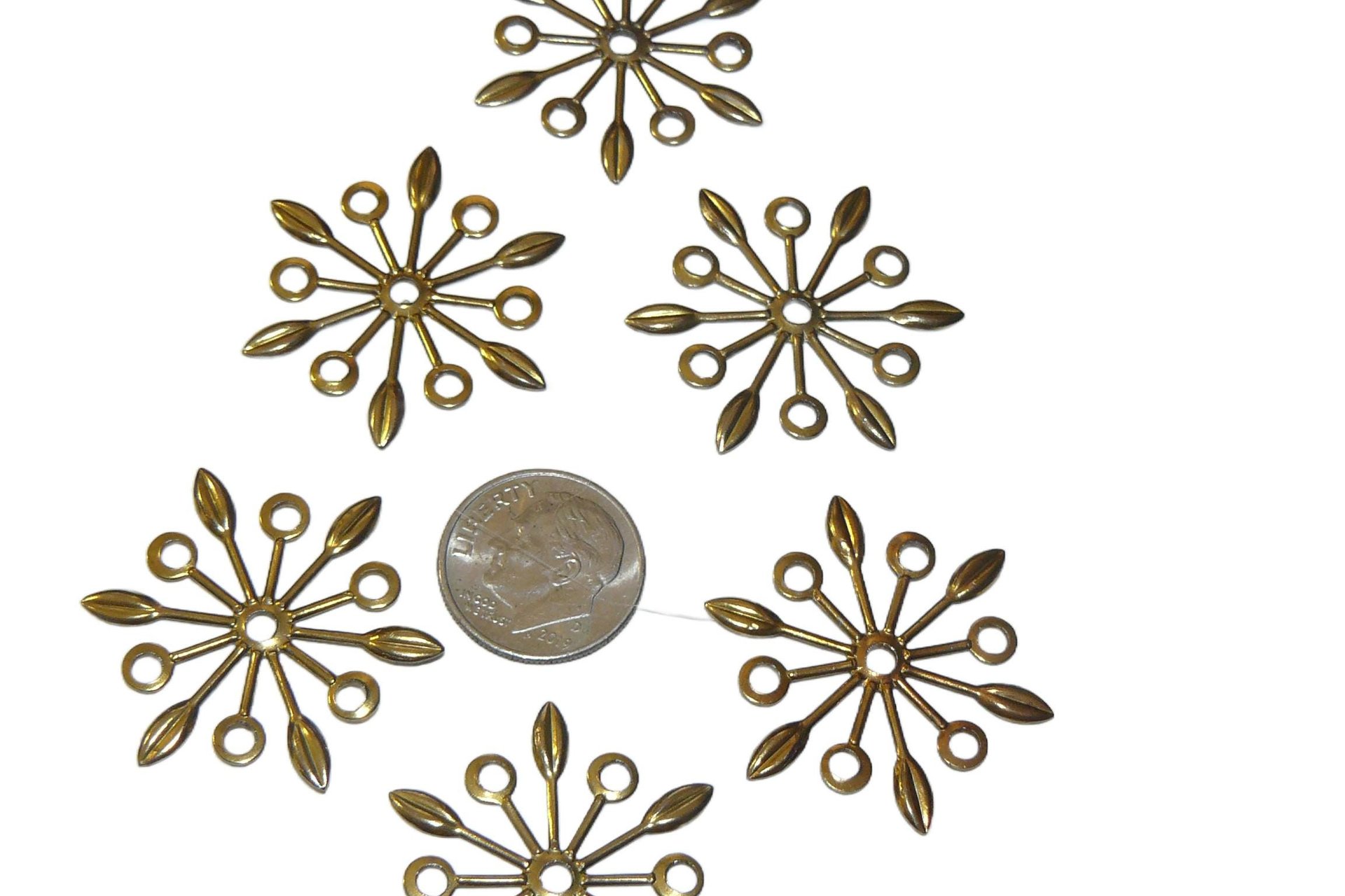 Unique Gold Plated Stampings