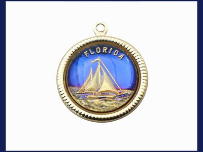 Unique NOS Vintage Florida Charms -2