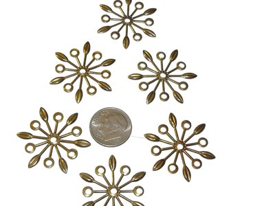 Unique Gold Plated Stampings